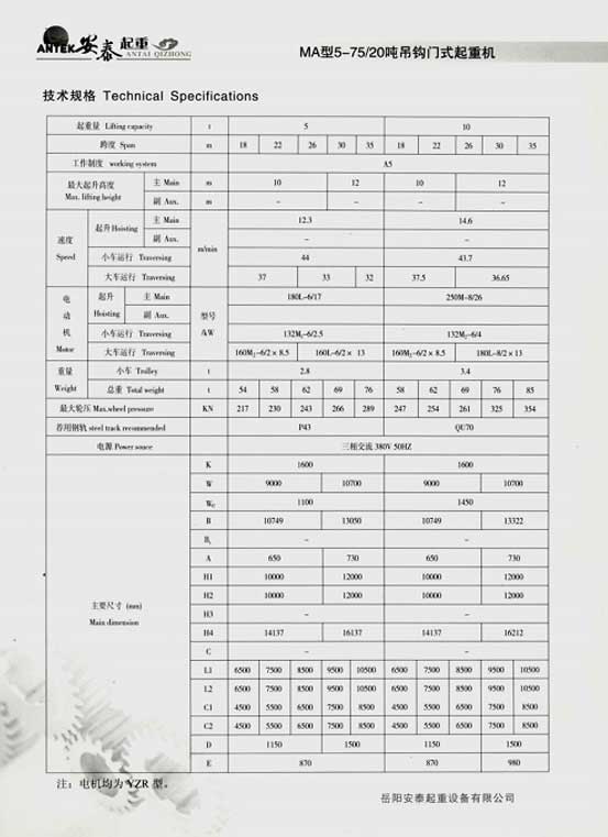 岳陽安泰起重設備有限公司